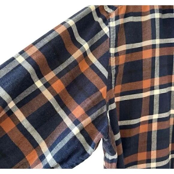 Patagonia Men's Lightweight Fjord Flannel Shirt Organic Cotton Soft Cozy SZ XXL - Picture 7 of 13